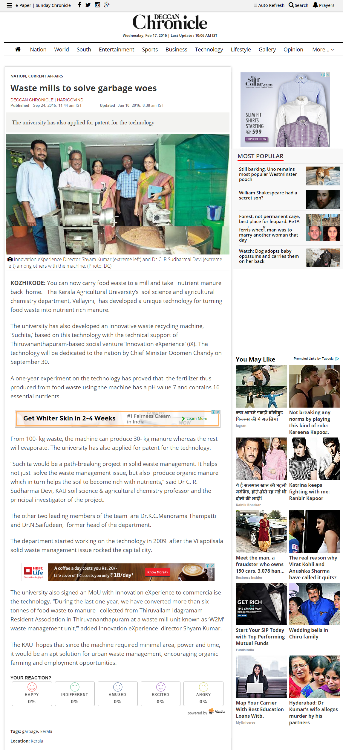 Waste mills to solve garbage woes