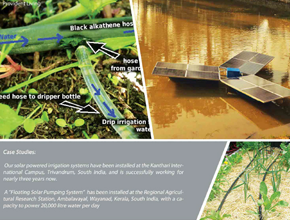 Solar powered irrigation system